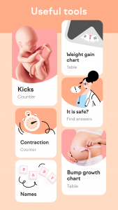 اسکرین شات 6 برنامه Pregnancy Tracker: amma