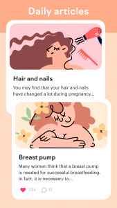 اسکرین شات 4 برنامه Pregnancy Tracker: amma