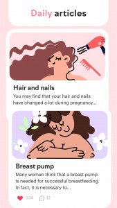 اسکرین شات 5 برنامه Pregnancy Tracker: amma