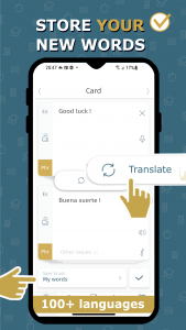 اسکرین شات 1 برنامه Flashcard maker vocab notebook