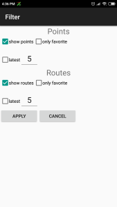 اسکرین شات 3 برنامه My fishing places GPS