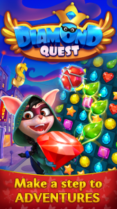اسکرین شات بازی Diamond Quest - Match 3 puzzle 3