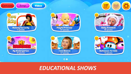 اسکرین شات 3 برنامه Kapuki TV: Cartoons for Kids