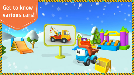اسکرین شات 4 بازی Leo and Сars: games for kids
