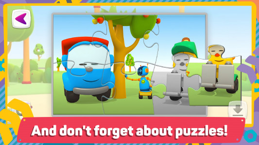 اسکرین شات بازی Leo 2: Puzzles & Cars for Kids 8