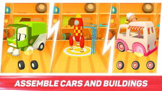 اسکرین شات بازی Leo Runner: car games for kids 2