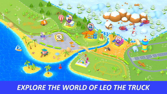 اسکرین شات 2 بازی Leo and Cars World: kids games