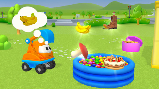 اسکرین شات 8 بازی Leo and Cars World: kids games