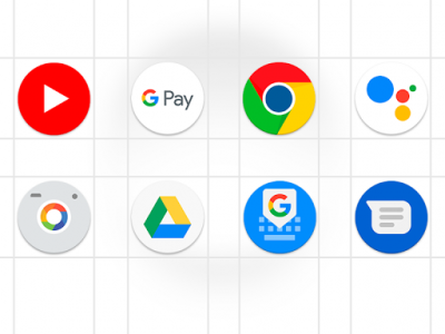 اسکرین شات برنامه One UI Pixel - icon pack 6