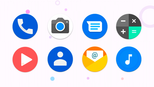 اسکرین شات 1 برنامه Pix Icon pack - app Icon