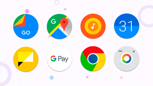 اسکرین شات 2 برنامه Pix Icon pack - app Icon