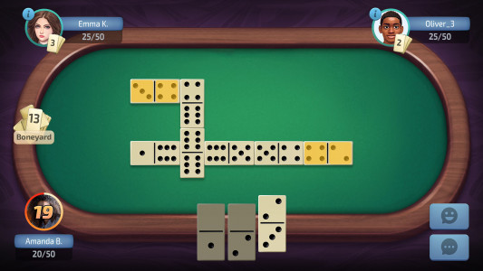 اسکرین شات بازی Domino - Dominos online game 5