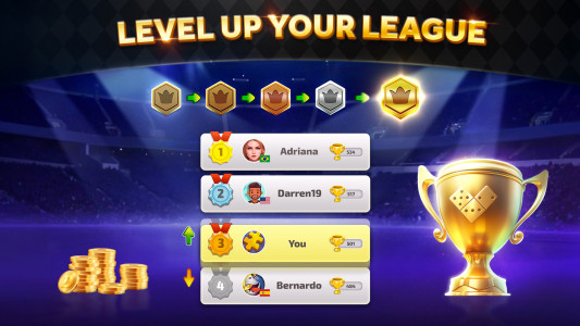 اسکرین شات بازی Domino - Dominos online game 4