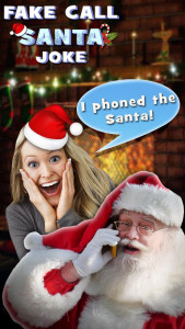 اسکرین شات بازی Fake Call Santa Joke 1