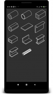 اسکرین شات 1 برنامه Metal Weight  Calculator