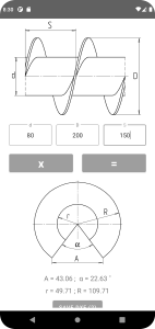 اسکرین شات برنامه Flat Pattern Bend Calculator 2