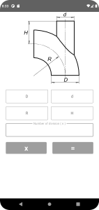 اسکرین شات 3 برنامه Flat Pattern Bend Calculator