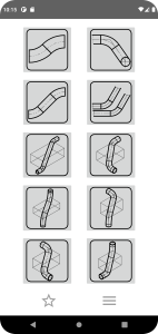 اسکرین شات 1 برنامه Offset Pipe calculator