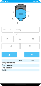 اسکرین شات 5 برنامه Tank Volume Calculator