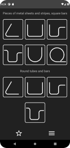 اسکرین شات 1 برنامه Metal Bending Calculator