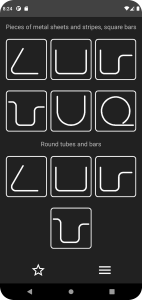 اسکرین شات برنامه Metal Bending Calculator 1