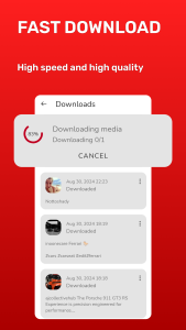 اسکرین شات 4 برنامه Pinterest Video Downloader
