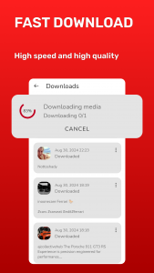 اسکرین شات برنامه Pinterest Video Downloader 4