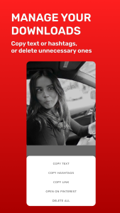 اسکرین شات 5 برنامه Pinterest Video Downloader