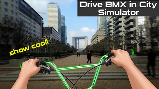 اسکرین شات بازی Drive BMX in City Simulator 4