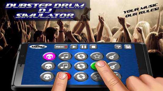 اسکرین شات بازی Dubstep Drum DJ Simulator 3