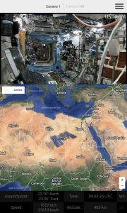 اسکرین شات برنامه ISS Tracker 1