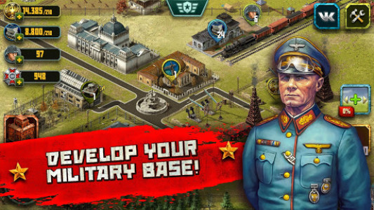 اسکرین شات بازی World War II: Eastern Front Strategy game 4