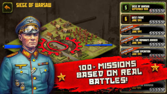 اسکرین شات بازی World War II: Eastern Front Strategy game 3