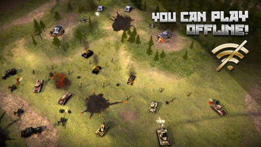 اسکرین شات بازی Second World War online strategy game 4