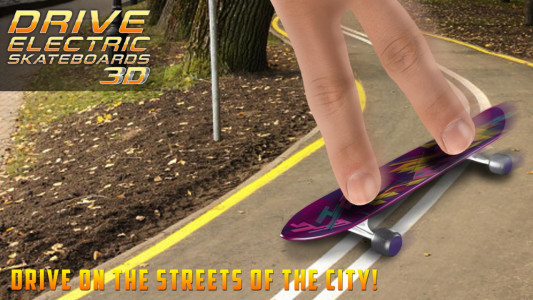 اسکرین شات بازی Drive Electric Skateboard 3D  2