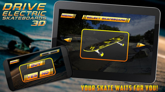 اسکرین شات بازی Drive Electric Skateboard 3D  3