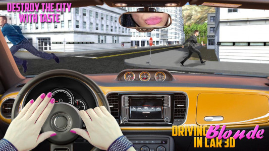 اسکرین شات بازی Driving Blonde Car 3D City Sim 2