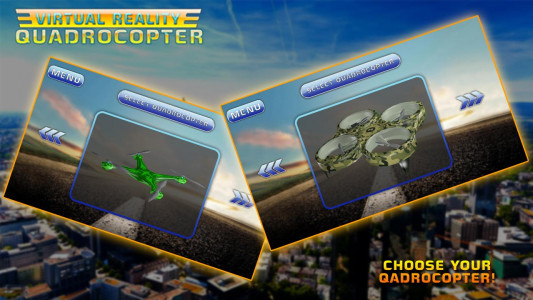 اسکرین شات بازی Virtual Reality Quadrocopter 2
