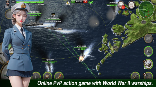 اسکرین شات 2 بازی Navy Field: Online Sea Battles