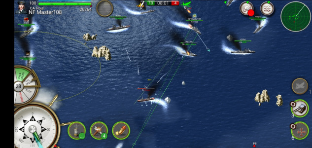 اسکرین شات بازی Navy Field: Online Sea Battles 6