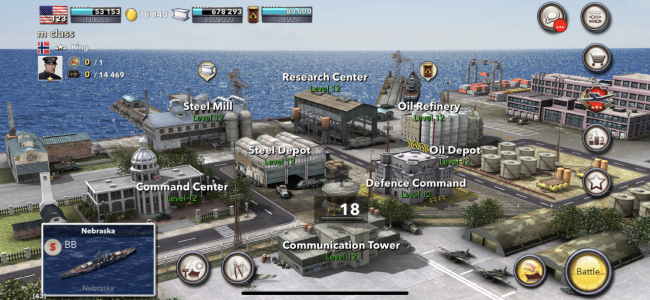 اسکرین شات بازی Navy Field: Online Sea Battles 5