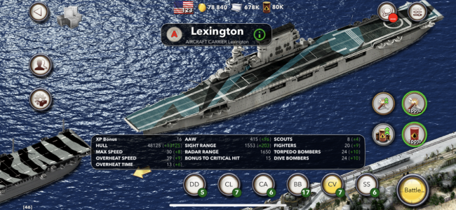 اسکرین شات بازی Navy Field: Online Sea Battles 2