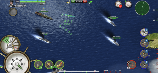 اسکرین شات بازی Navy Field: Online Sea Battles 1