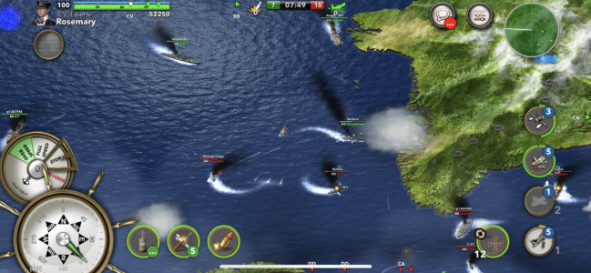 اسکرین شات بازی Navy Field: Online Sea Battles 4