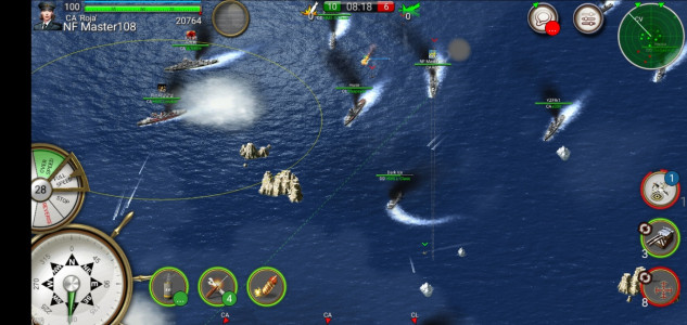 اسکرین شات بازی Navy Field: Online Sea Battles 8