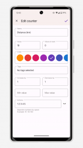 اسکرین شات 2 برنامه Counter: Click Counter App