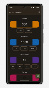 اسکرین شات 3 برنامه Counter: Click Counter App