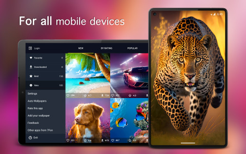 اسکرین شات 6 برنامه 7Fon: Wallpapers & Backgrounds