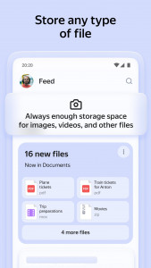 اسکرین شات برنامه Yandex Disk—file cloud storage 1