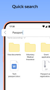 اسکرین شات 5 برنامه Yandex Disk – Cloud Storage